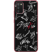 Чехол BoxFace Samsung A025 Galaxy A02S Stray Kids автограф