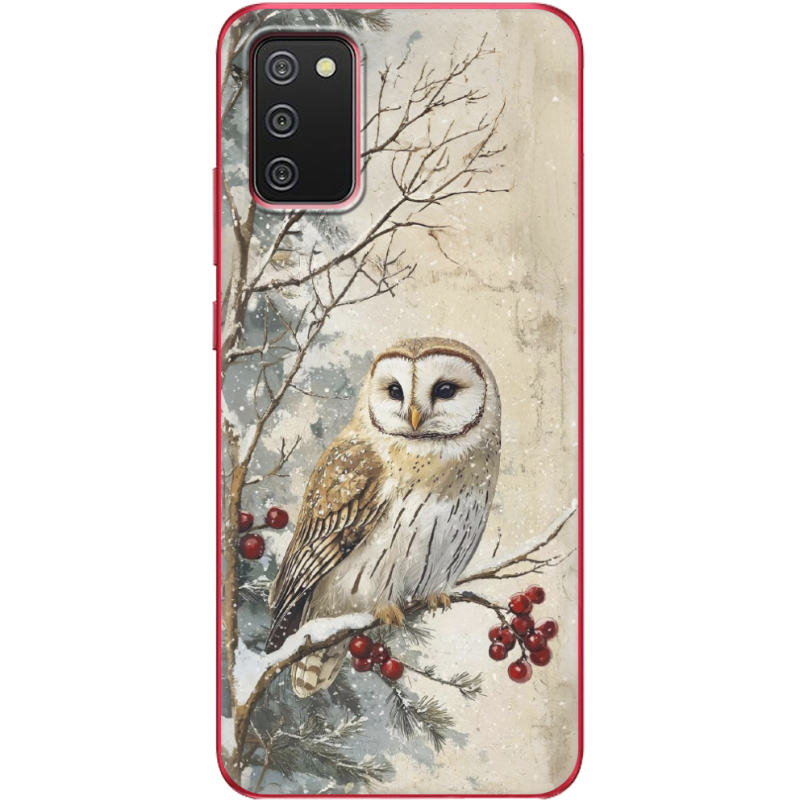 Чехол BoxFace Samsung A025 Galaxy A02S Christmas Owl