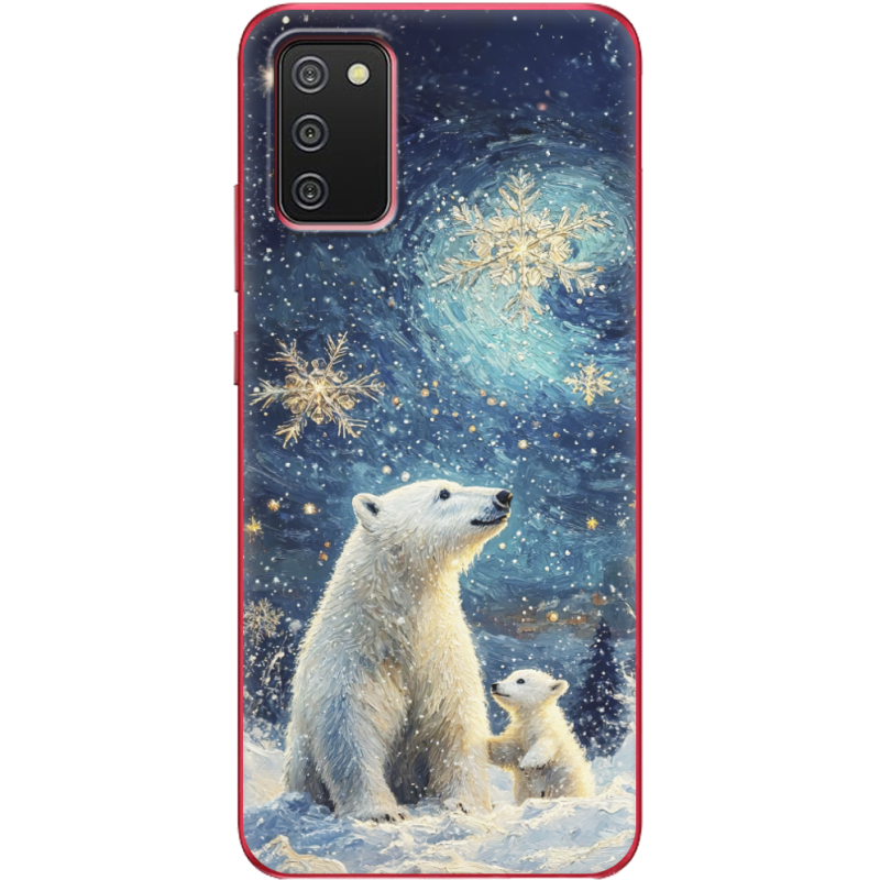 Чехол BoxFace Samsung A025 Galaxy A02S Північні ведмеді