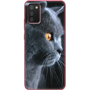 Чехол BoxFace Samsung A025 Galaxy A02S English cat