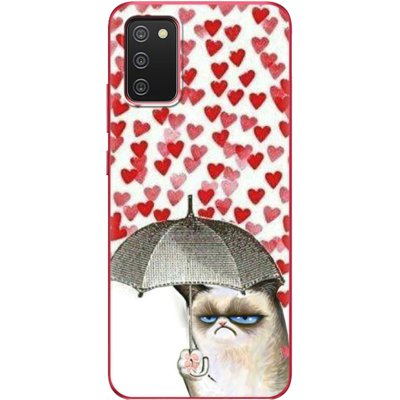 Чехол BoxFace Samsung A025 Galaxy A02S Raining Hearts