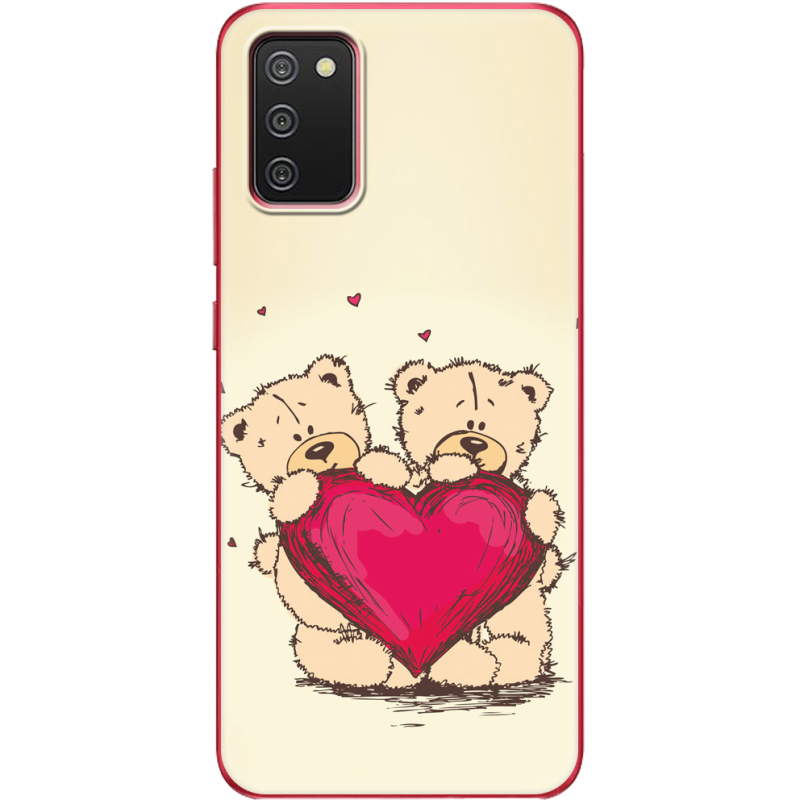 Чехол BoxFace Samsung A025 Galaxy A02S Teddy Bear Love