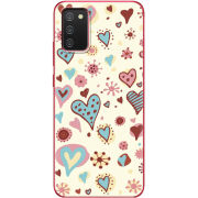 Чехол BoxFace Samsung A025 Galaxy A02S Be my Valentine