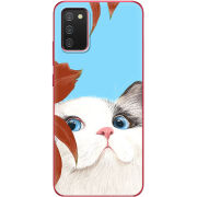 Чехол BoxFace Samsung A025 Galaxy A02S Wondering Cat