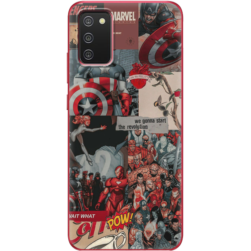 Чехол BoxFace Samsung A025 Galaxy A02S Marvel Avengers