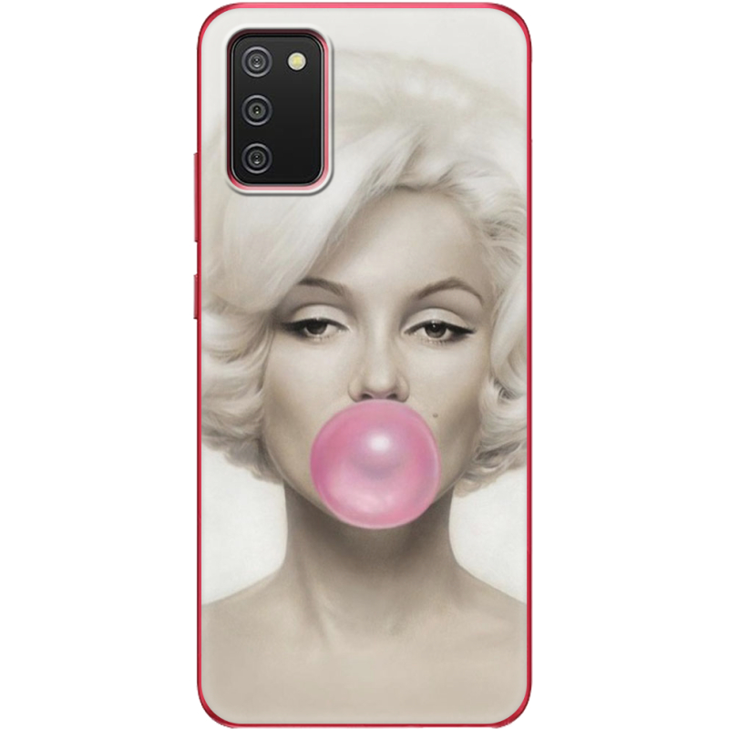 Чехол BoxFace Samsung A025 Galaxy A02S Marilyn Monroe Bubble Gum