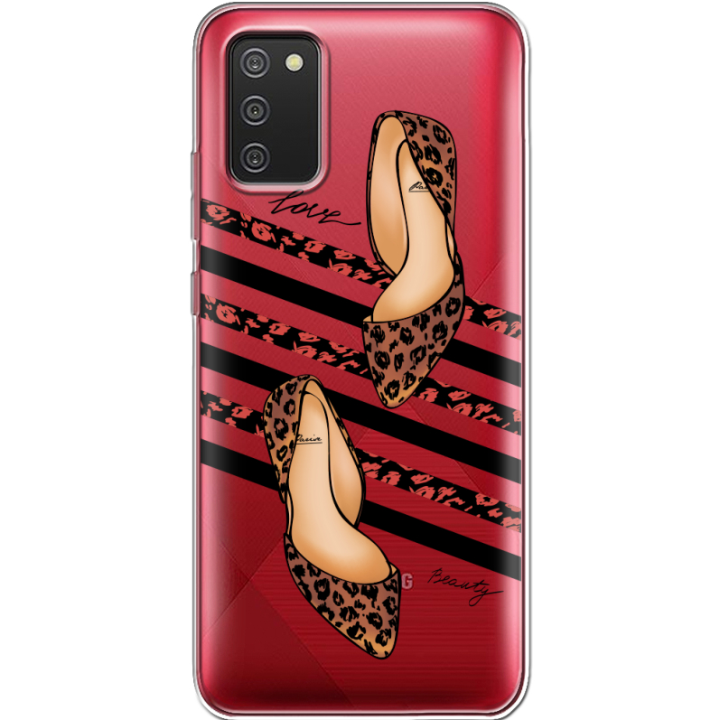 Прозрачный чехол BoxFace Samsung A025 Galaxy A02S Love Beauty