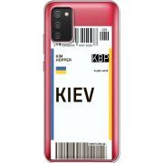 Прозрачный чехол BoxFace Samsung A025 Galaxy A02S Ticket Kiev