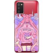 Прозрачный чехол BoxFace Samsung A025 Galaxy A02S Wiked Lady