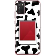 Прозрачный чехол BoxFace Samsung A025 Galaxy A02S Cow