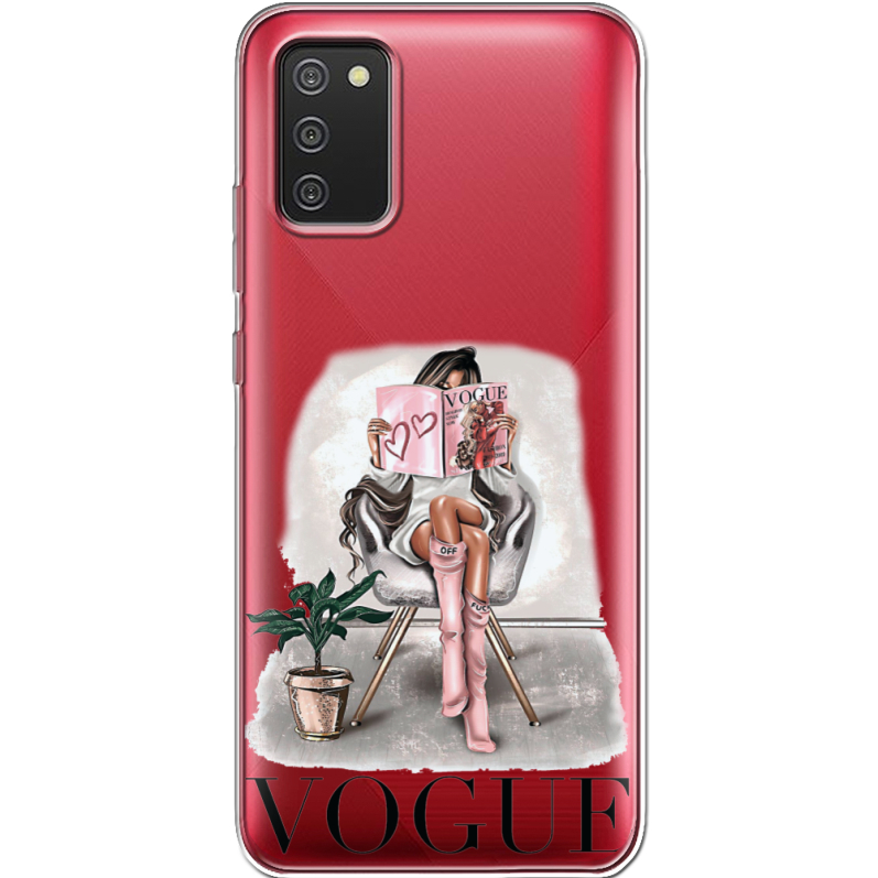 Прозрачный чехол BoxFace Samsung A025 Galaxy A02S VOGUE