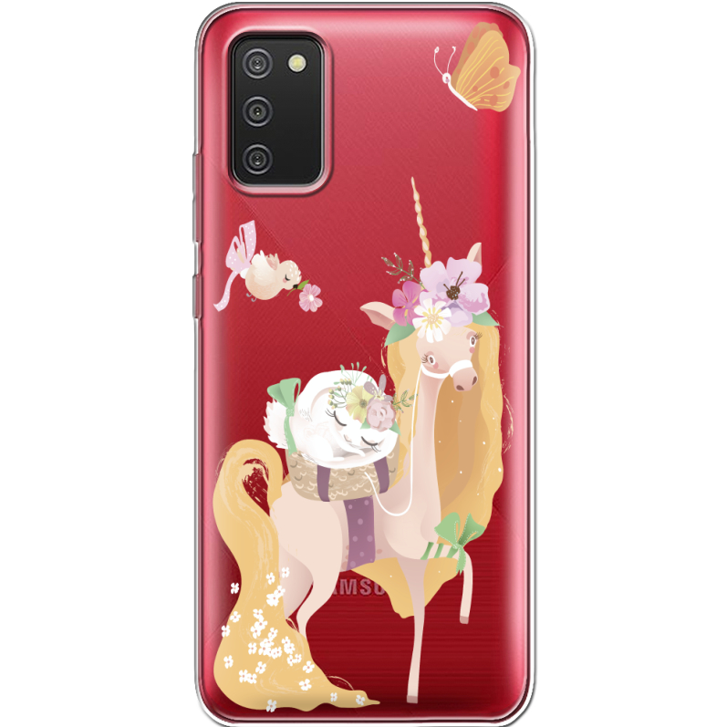 Прозрачный чехол BoxFace Samsung A025 Galaxy A02S Uni Blonde