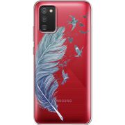 Прозрачный чехол BoxFace Samsung A025 Galaxy A02S Feather