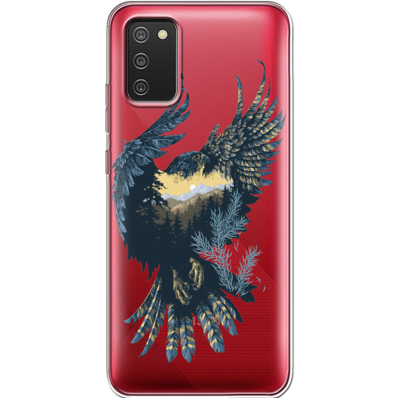 Прозрачный чехол BoxFace Samsung A025 Galaxy A02S Eagle