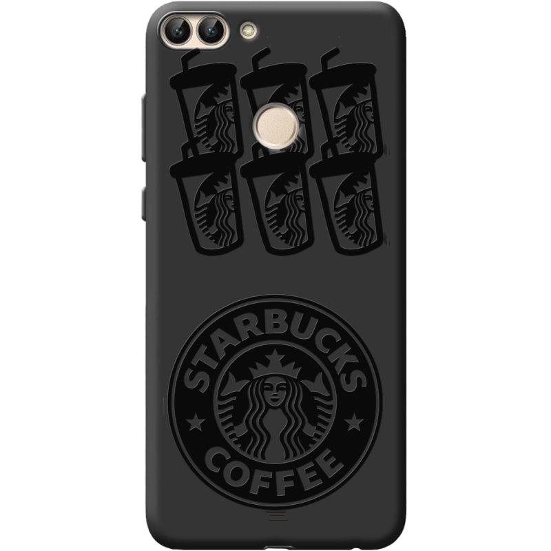 Черный чехол BoxFace Huawei P Smart Black Coffee