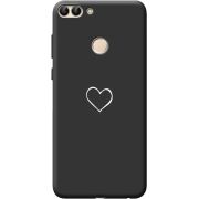 Черный чехол BoxFace Huawei P Smart My Heart
