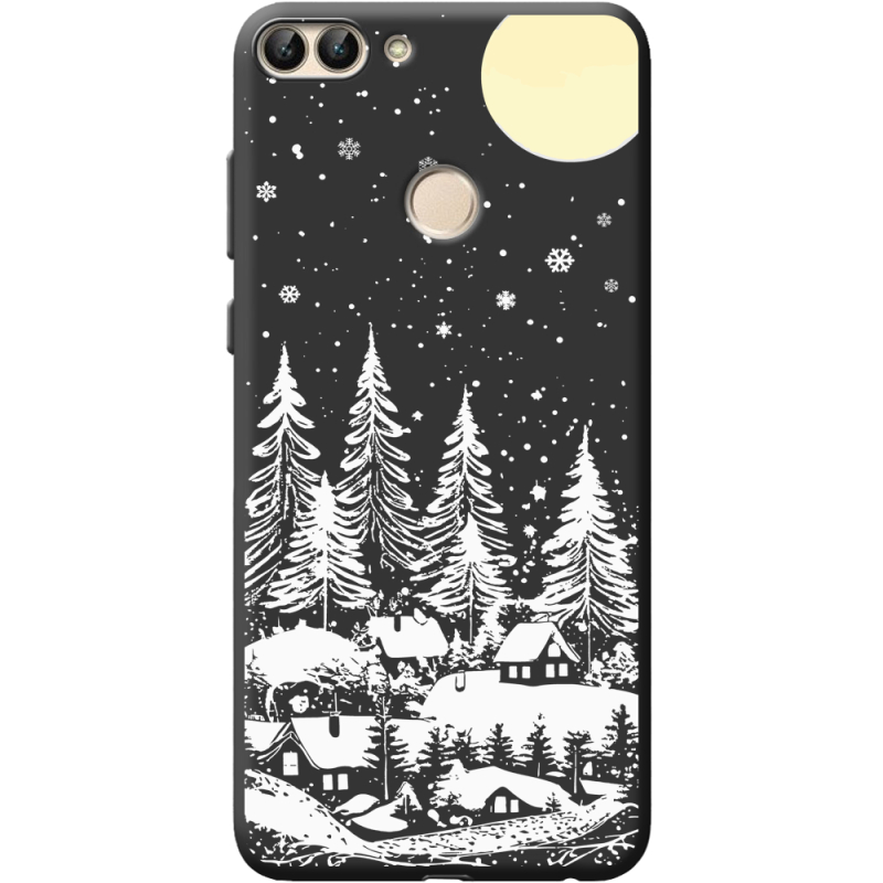 Черный чехол BoxFace Huawei P Smart 