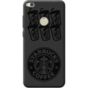 Черный чехол BoxFace Huawei P8 Lite 2017 Black Coffee