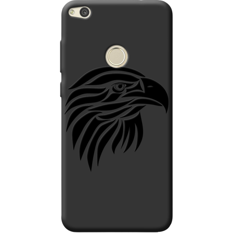 Черный чехол BoxFace Huawei P8 Lite 2017 Eagle