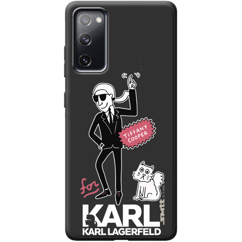 Черный чехол BoxFace Samsung G780 Galaxy S20 FE For Karl