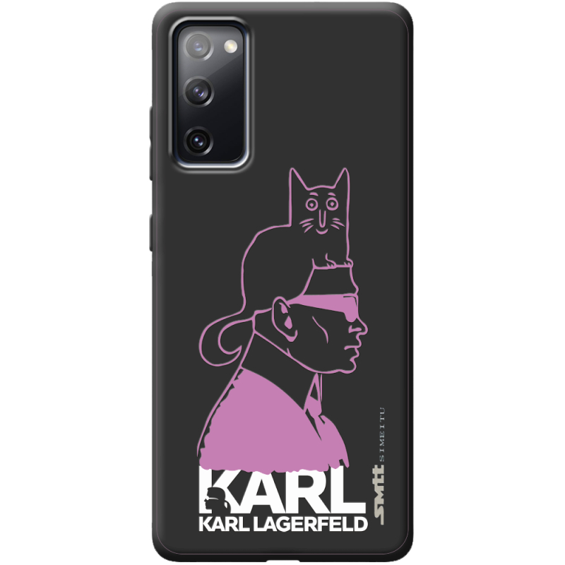 Черный чехол BoxFace Samsung G780 Galaxy S20 FE Pink Karl