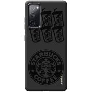 Черный чехол BoxFace Samsung G780 Galaxy S20 FE Black Coffee