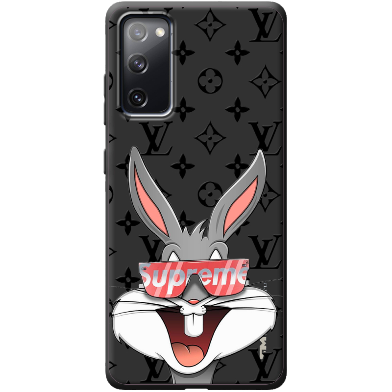 Черный чехол BoxFace Samsung G780 Galaxy S20 FE looney bunny