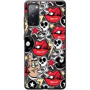 Черный чехол BoxFace Samsung G780 Galaxy S20 FE Rock Graffiti