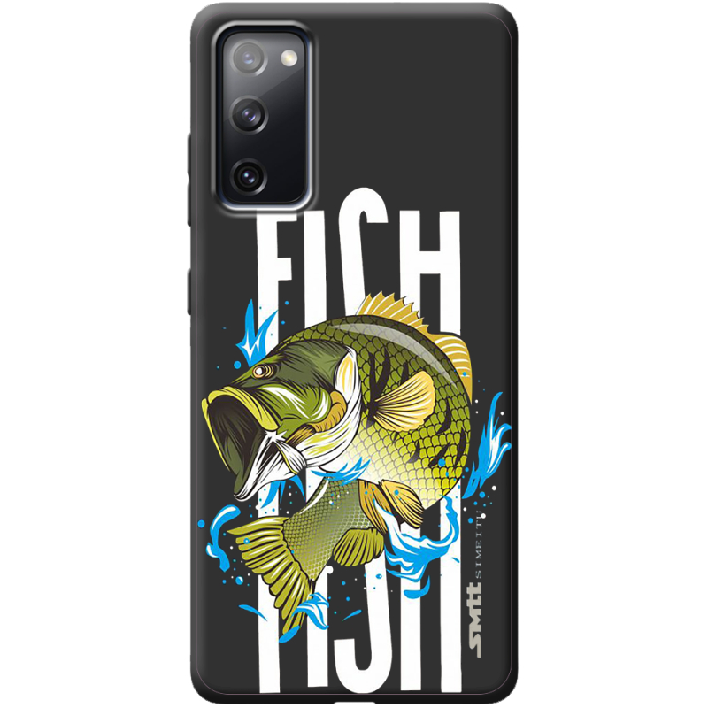 Черный чехол BoxFace Samsung G780 Galaxy S20 FE Fish