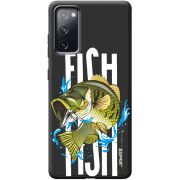 Черный чехол BoxFace Samsung G780 Galaxy S20 FE Fish