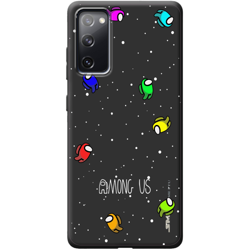 Черный чехол BoxFace Samsung G780 Galaxy S20 FE Among Us Invisible