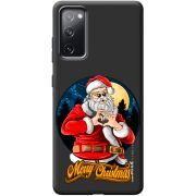 Черный чехол BoxFace Samsung G780 Galaxy S20 FE Cool Santa