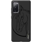 Черный чехол BoxFace Samsung G780 Galaxy S20 FE Horse
