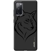 Черный чехол BoxFace Samsung G780 Galaxy S20 FE Wolf