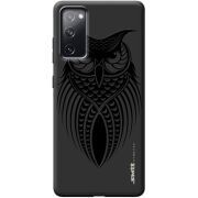 Черный чехол BoxFace Samsung G780 Galaxy S20 FE Owl