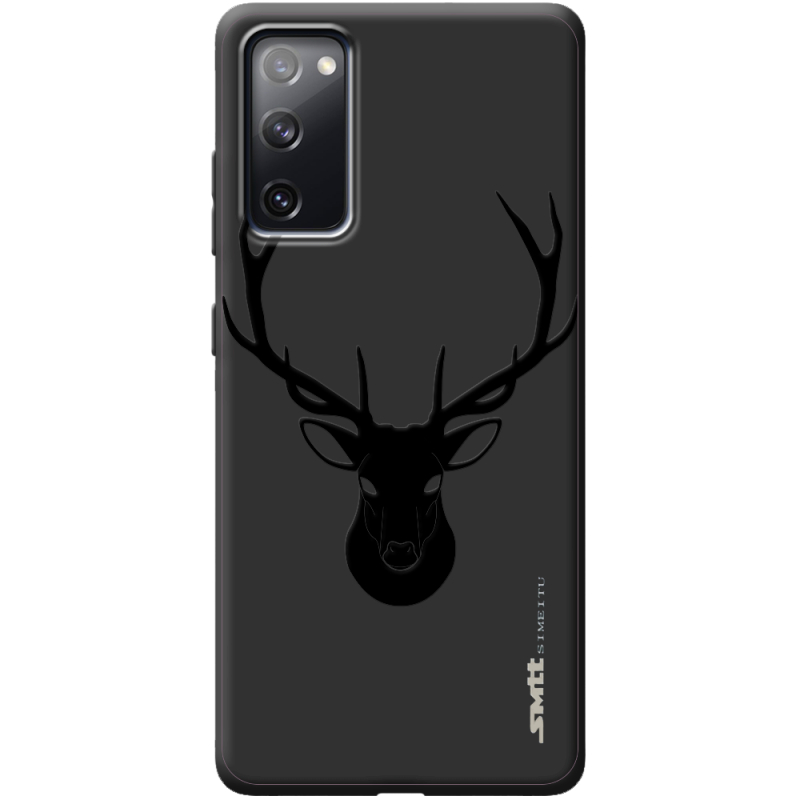 Черный чехол BoxFace Samsung G780 Galaxy S20 FE Deer