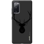 Черный чехол BoxFace Samsung G780 Galaxy S20 FE Deer