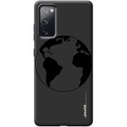 Черный чехол BoxFace Samsung G780 Galaxy S20 FE Earth