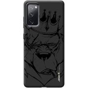 Черный чехол BoxFace Samsung G780 Galaxy S20 FE Bear King