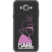 Черный чехол BoxFace Samsung J701 Galaxy J7 Neo Duos Pink Karl