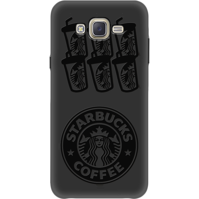 Черный чехол BoxFace Samsung J701 Galaxy J7 Neo Duos Black Coffee