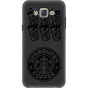 Черный чехол BoxFace Samsung J701 Galaxy J7 Neo Duos Black Coffee