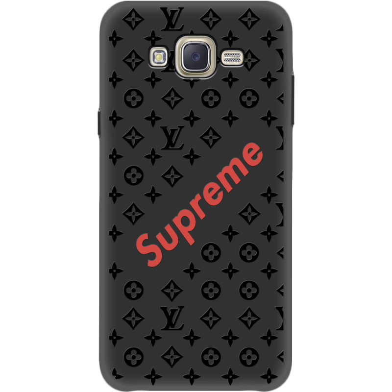 Черный чехол BoxFace Samsung J701 Galaxy J7 Neo Duos Style S