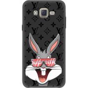 Черный чехол BoxFace Samsung J701 Galaxy J7 Neo Duos looney bunny