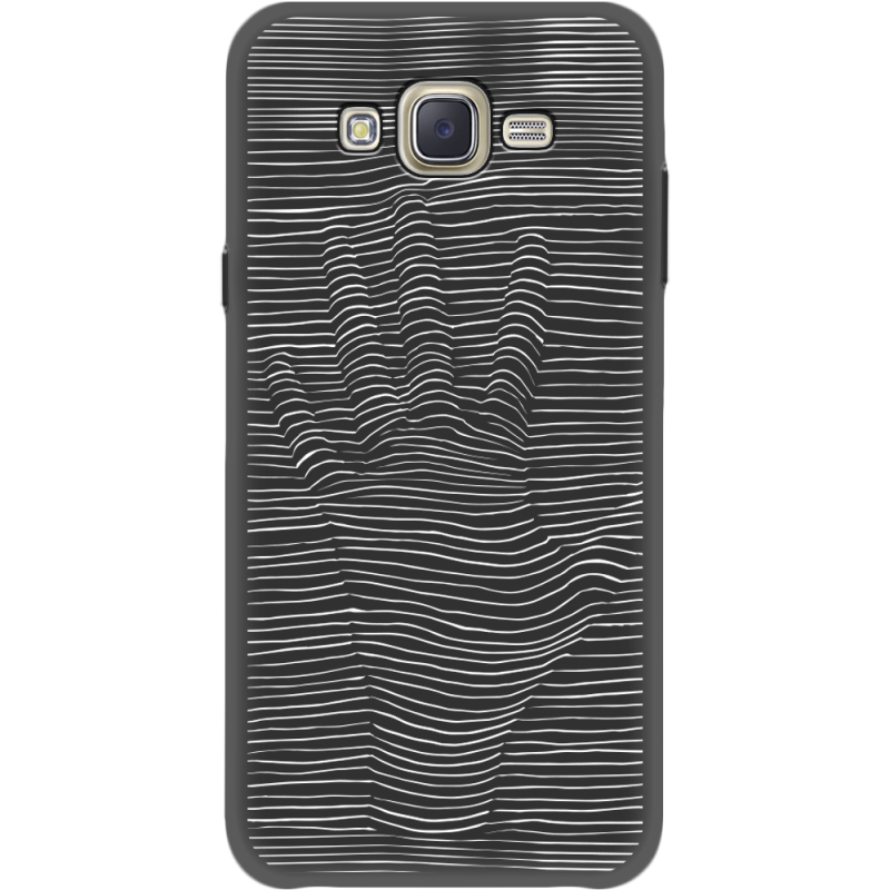 Черный чехол BoxFace Samsung J701 Galaxy J7 Neo Duos Optical Hand