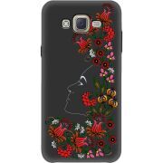 Черный чехол BoxFace Samsung J701 Galaxy J7 Neo Duos 3D Ukrainian Muse