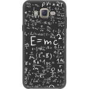 Черный чехол BoxFace Samsung J701 Galaxy J7 Neo Duos E=mc2