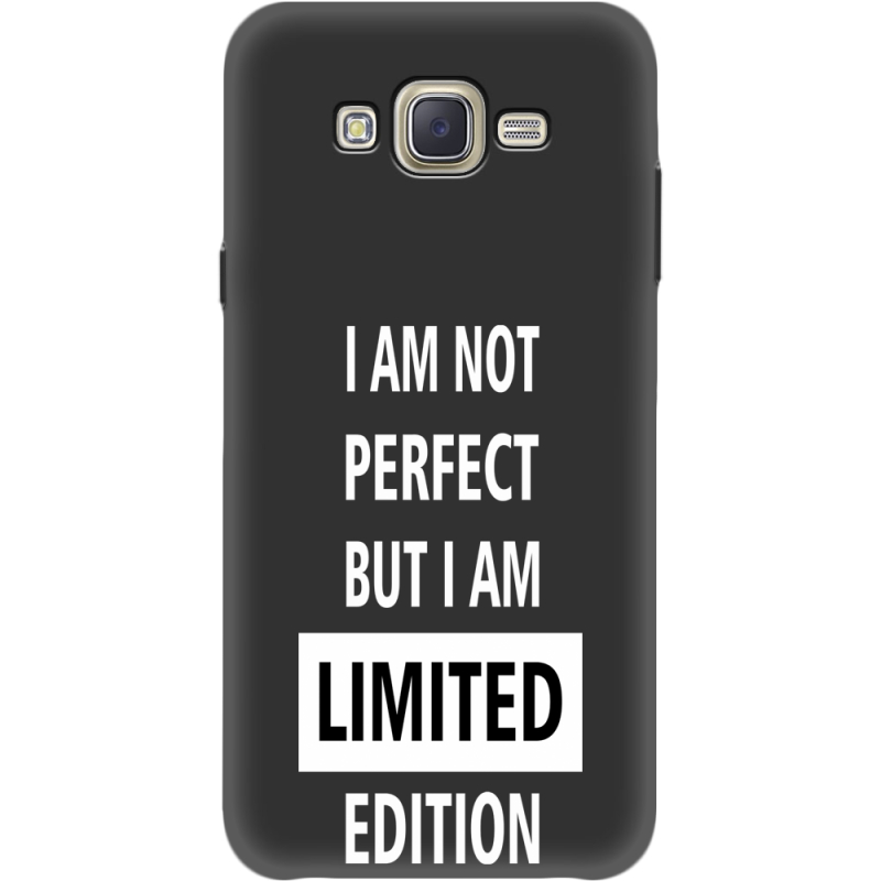 Черный чехол BoxFace Samsung J701 Galaxy J7 Neo Duos Limited Edition