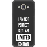 Черный чехол BoxFace Samsung J701 Galaxy J7 Neo Duos Limited Edition