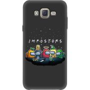 Черный чехол BoxFace Samsung J701 Galaxy J7 Neo Duos Among Us Impostors